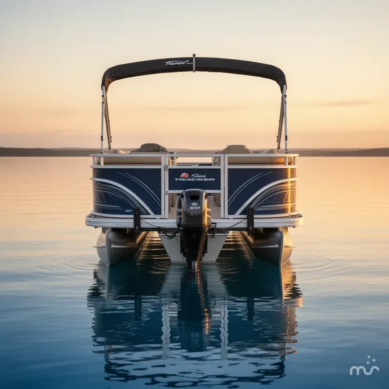 Slide: The Image of Sun Tracker Fishin' Barge 20 DLX 2025 - 2