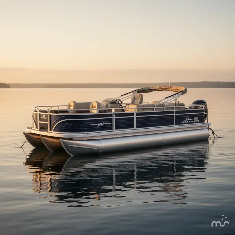 Slide: The Image of Sun Tracker Fishin' Barge 20 DLX 2025 - 3