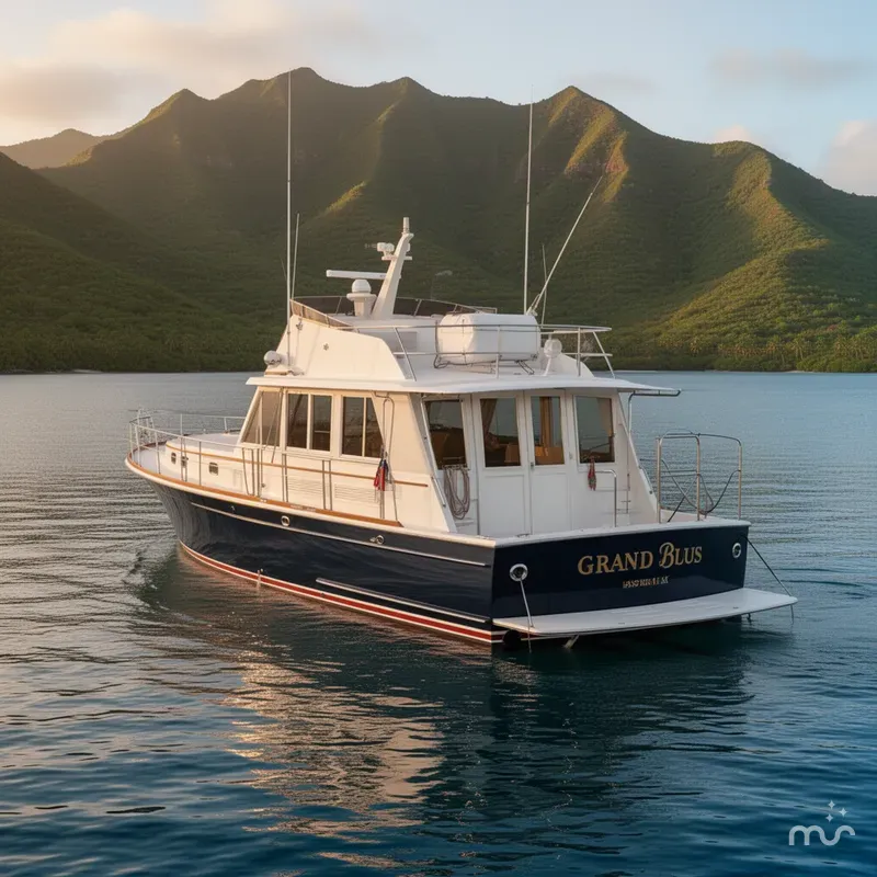 Slide: The Image of Grand Banks 49 Eastbay HX 2004 - 3