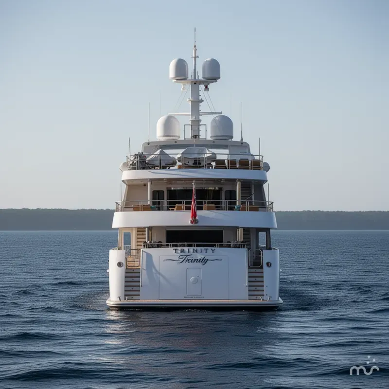 Slide: The Image of Trinity Yachts Motor Yacht 2010 - 2