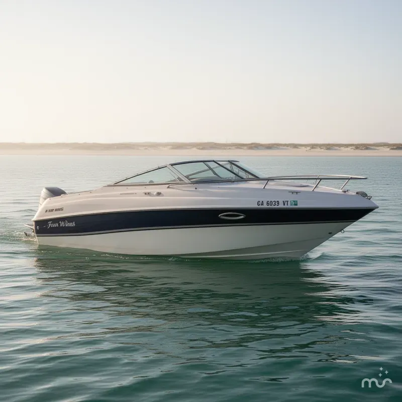 Slide: The Image of Four Winns 225 Sundowner 1998 - 0