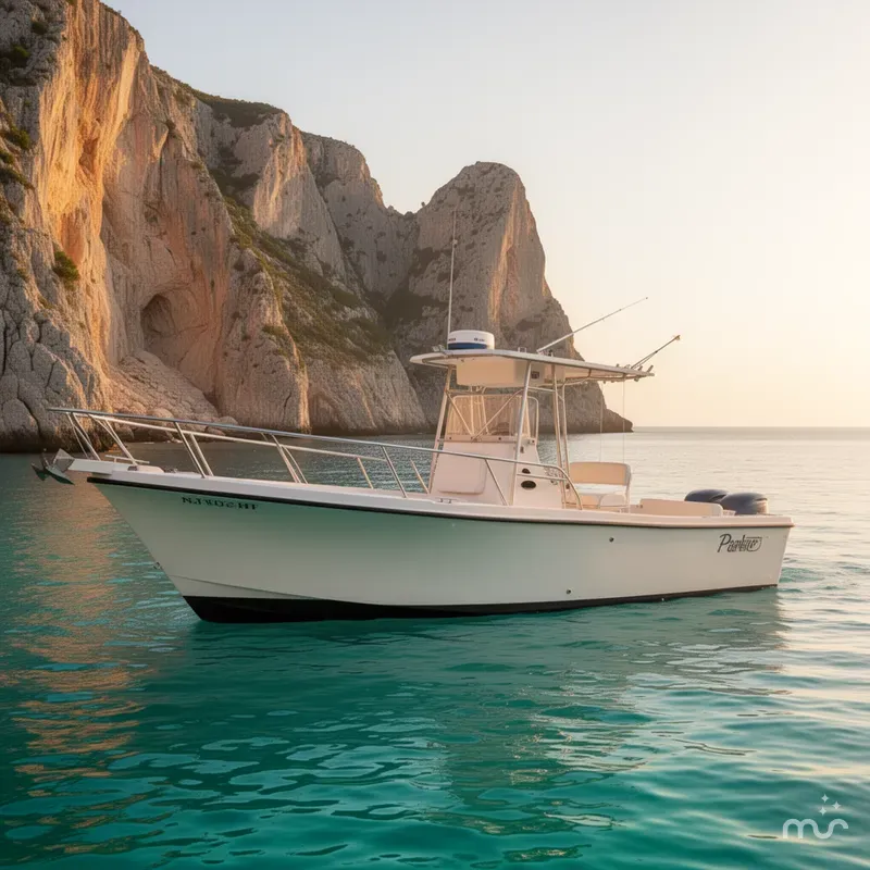 Slide: The Image of Parker Marine 2300 Center Console 1996 - 2
