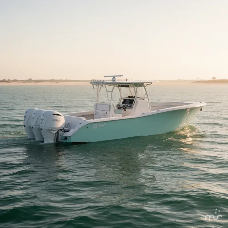 Slide: The Image of Yellowfin 36 Offshore 2024 - 0