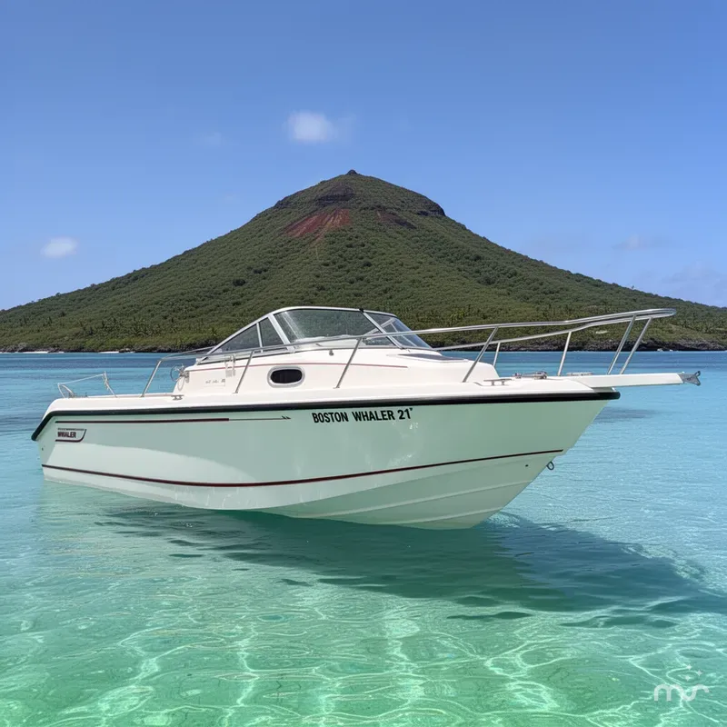 Slide: The Image of Boston Whaler 21 Conquest 1998 - 2