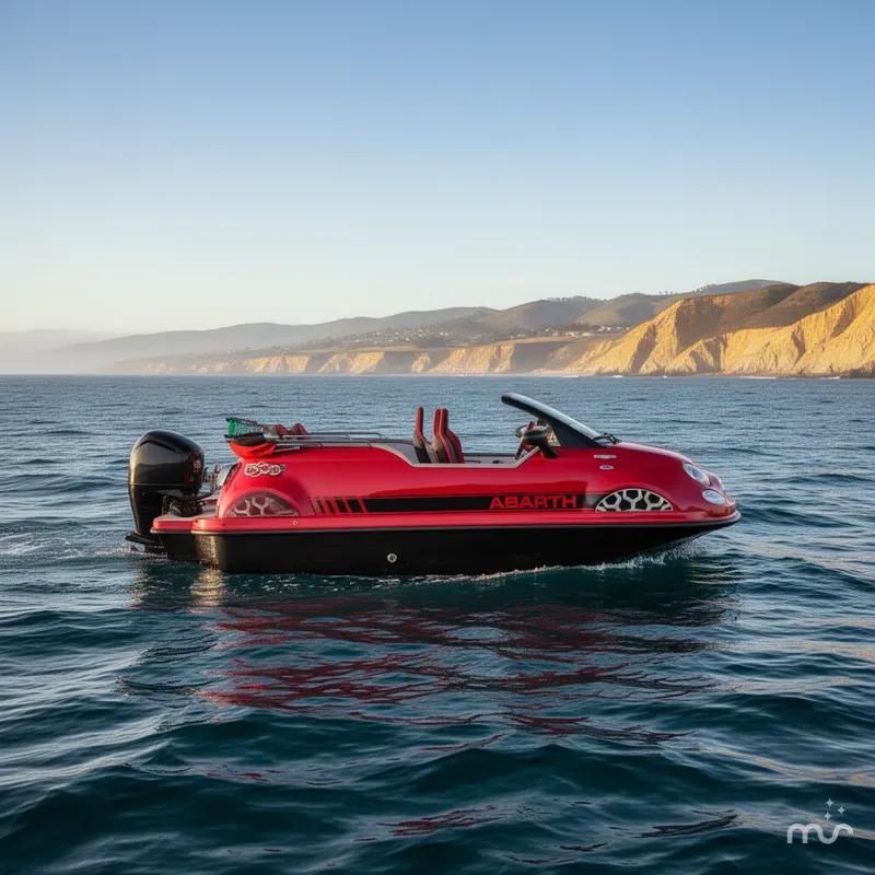 Slide: The Image of Car Off-Shore Fiat 500 Abarth 2026 - 4