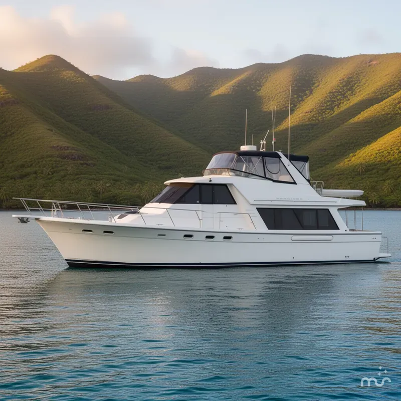 Slide: The Image of Bayliner 4788 Pilot House Motoryacht 1999 - 2