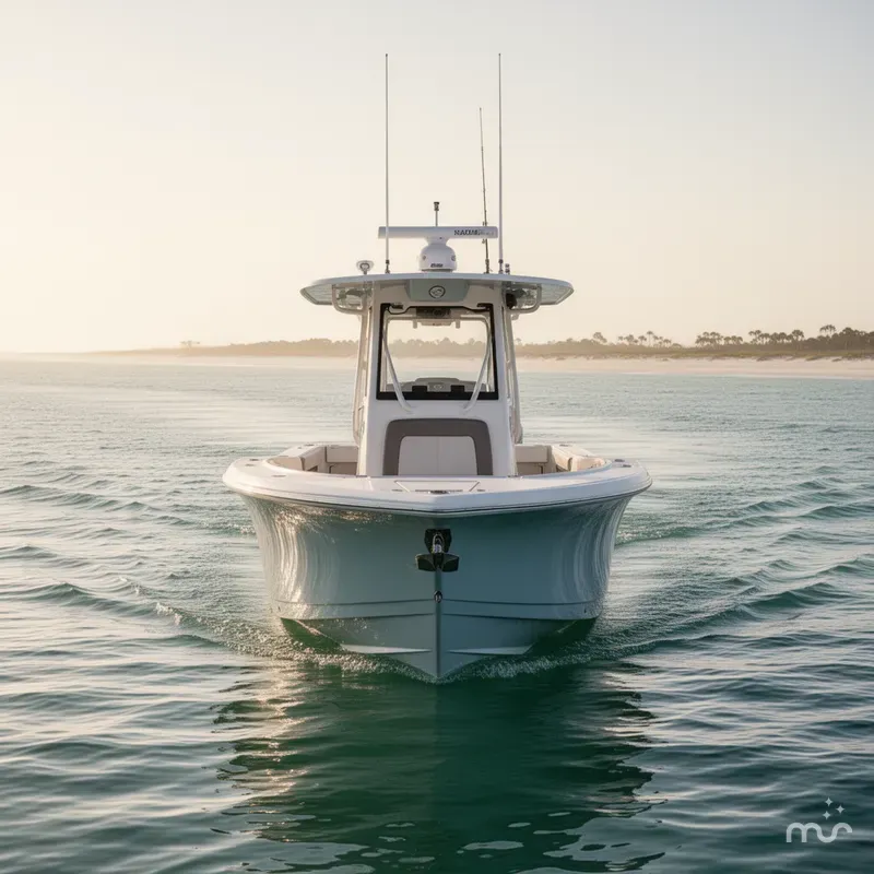 Slide: The Image of Tidewater 232 CC Adventure WITH SEAKEEPER RIDE 2025 - 2