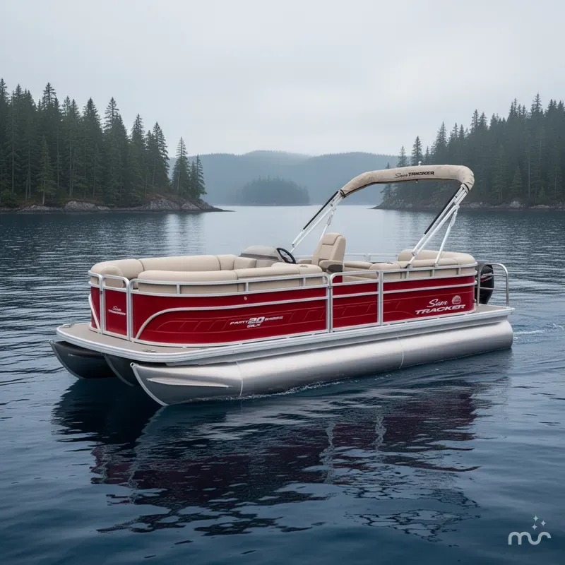 The Image of Sun Tracker Party Barge 20 DLX 2025 - 0