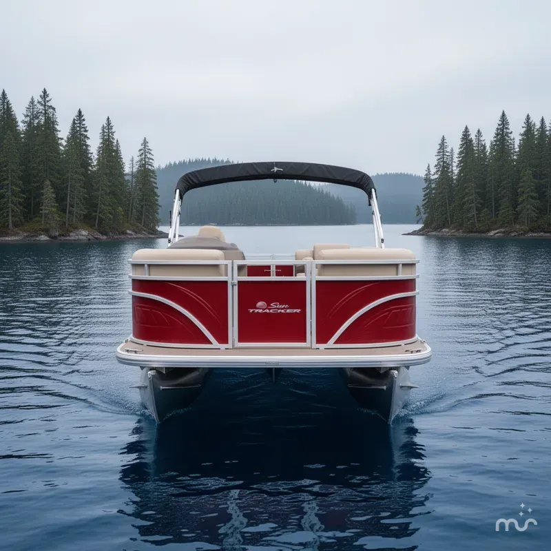 Slide: The Image of Sun Tracker Party Barge 20 DLX 2025 - 1