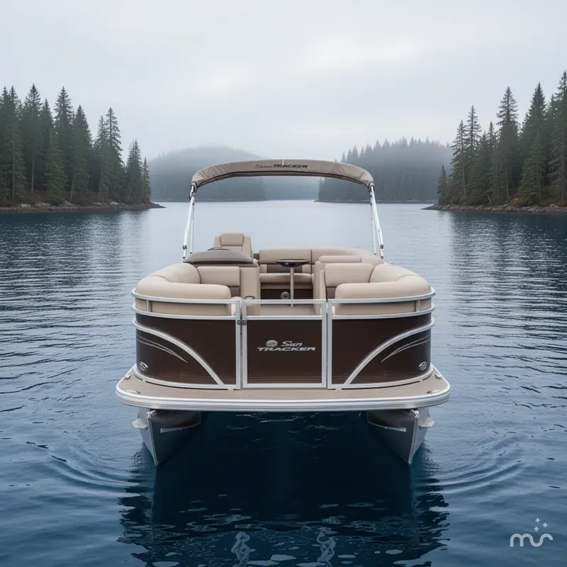 Slide: The Image of Sun Tracker Party Barge 20 DLX 2025 - 3