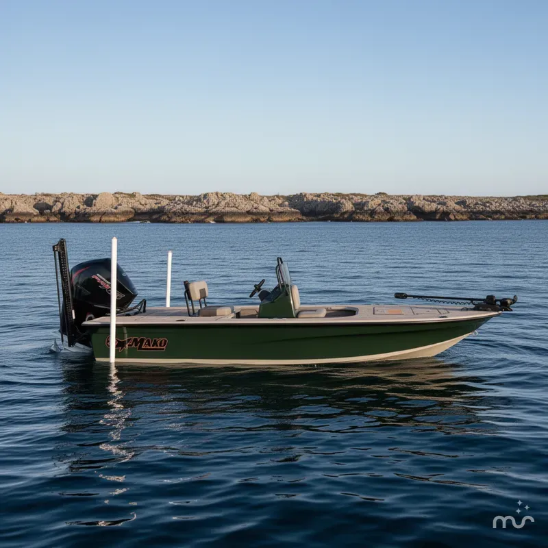 Slide: The Image of Mako 18 Pro Skiff Backwater Edition 2025 - 2