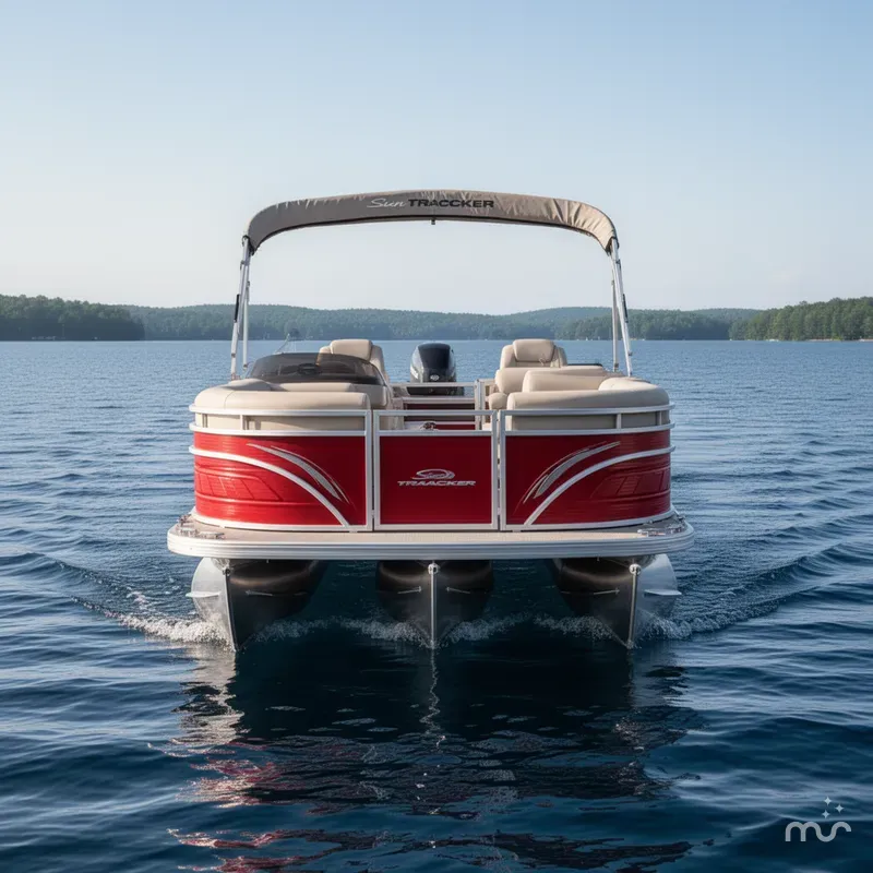 Slide: The Image of Sun Tracker Party Barge 20 DLX 2025 - 3