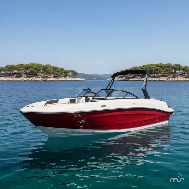 Slide: The Image of Bayliner VR5 Bowrider I/O 2021 - 2