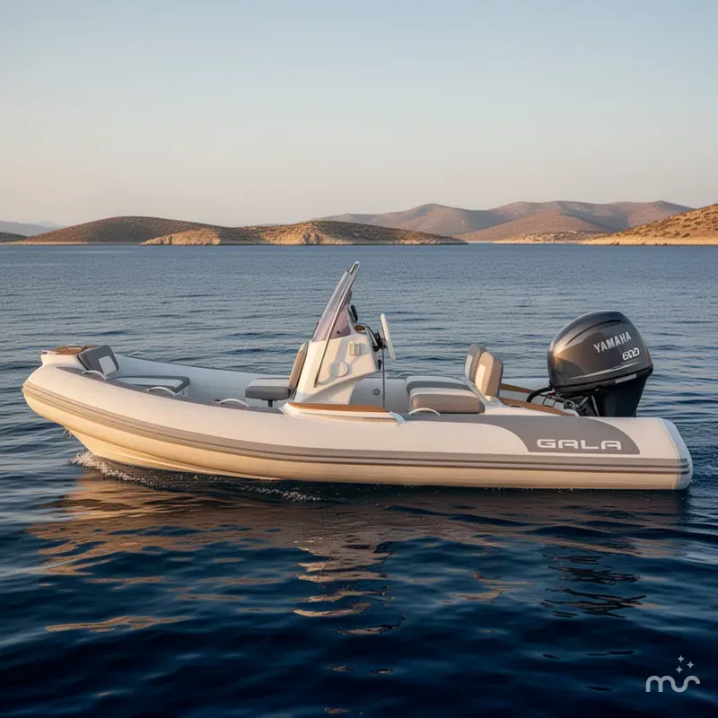 Slide: The Image of Gala Viking V420 with Yamaha 60HP 2026 - 2