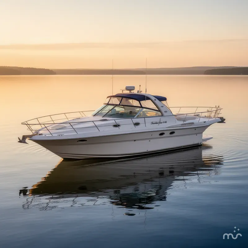 Slide: The Image of Sea Ray Sundancer 400 1998 - 0