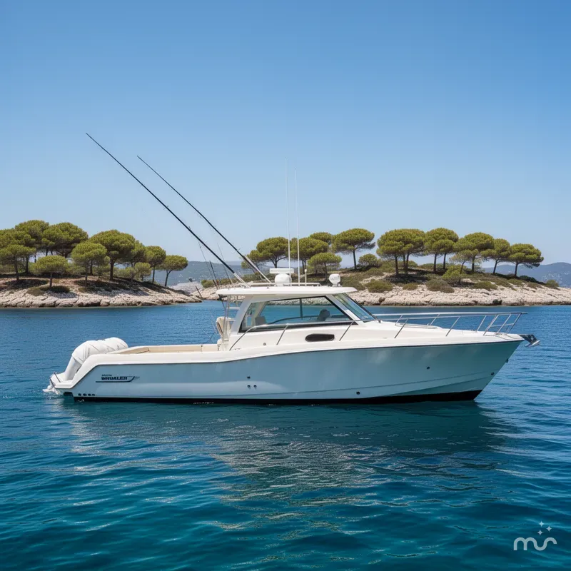 Slide: The Image of Boston Whaler 345 Conquest 2018 - 2