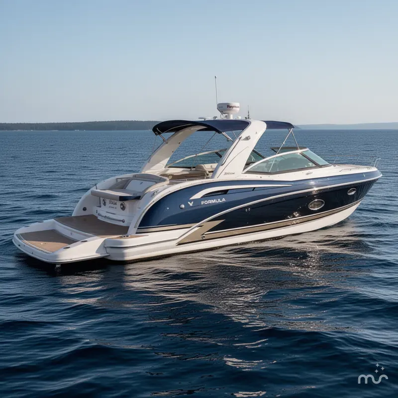 Slide: The Image of Formula 350 Crossover Bowrider 2015 - 0
