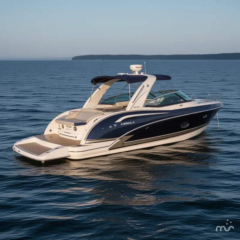 Slide: The Image of Formula 350 Crossover Bowrider 2015 - 2