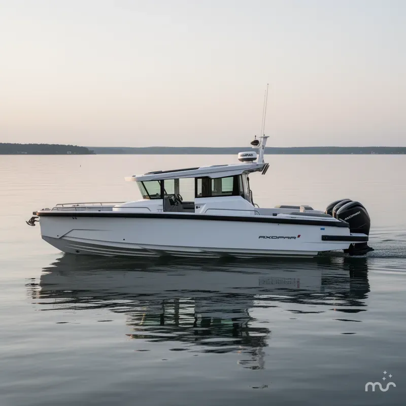 Slide: The Image of Axopar 29 XC Cross Cabin 2025 - 2