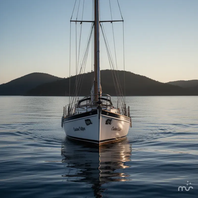 Slide: The Image of Custom Cutter / Sloop 1984 - 3