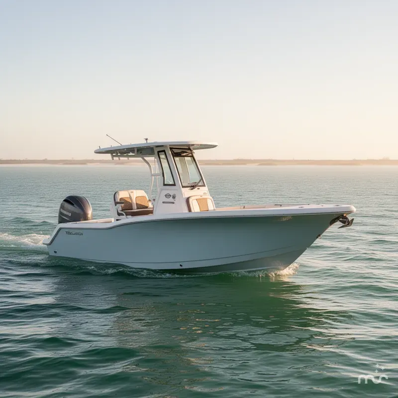 Slide: The Image of Tidewater 232 CC Adventure WITH SEAKEEPER RIDE 2025 - 0