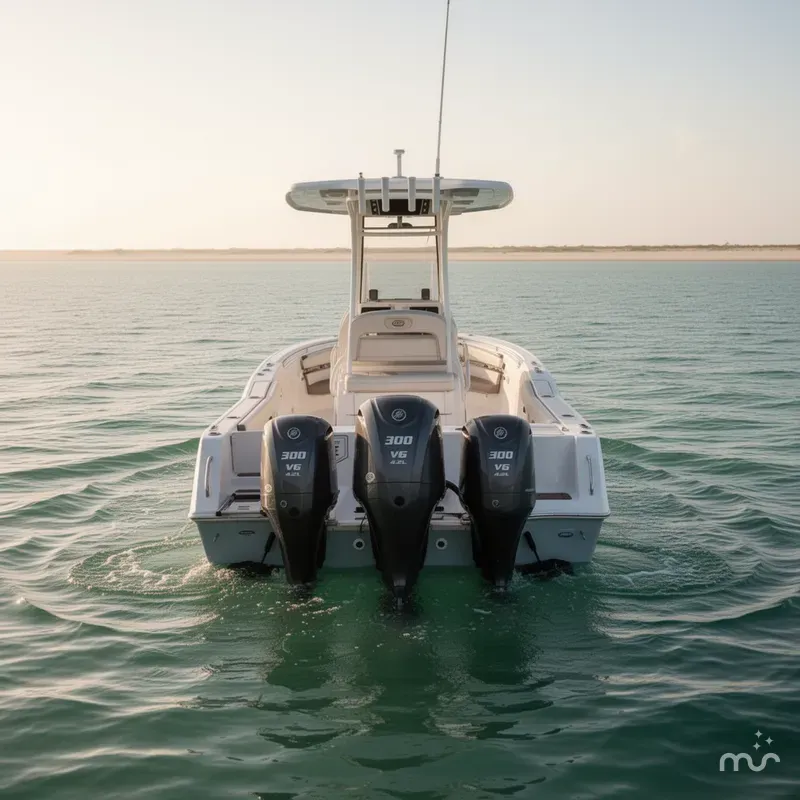 Slide: The Image of Tidewater 232 CC Adventure WITH SEAKEEPER RIDE 2025 - 2