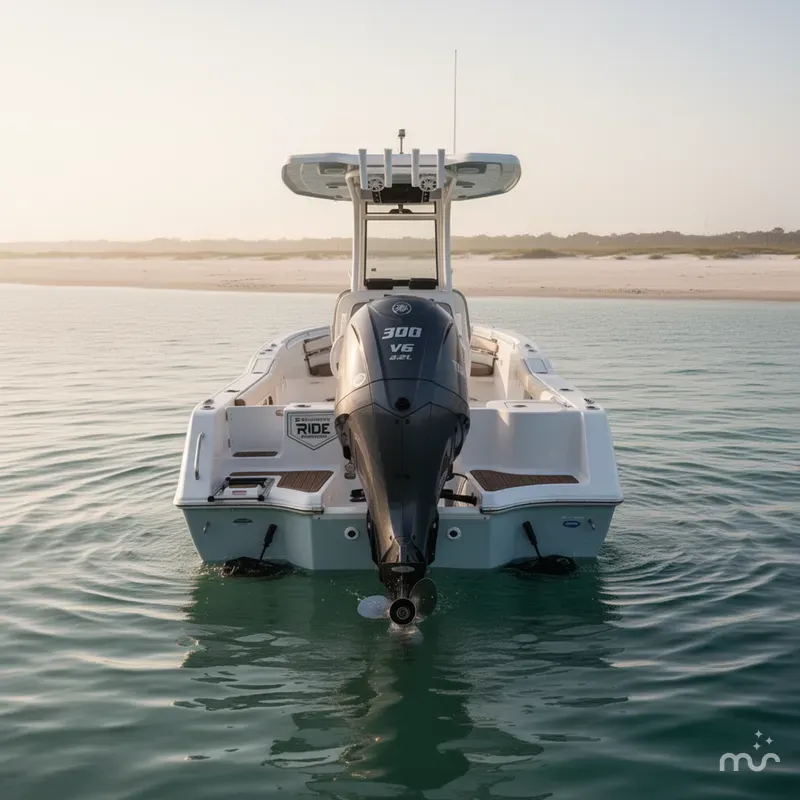 Slide: The Image of Tidewater 232 CC Adventure WITH SEAKEEPER RIDE 2025 - 1