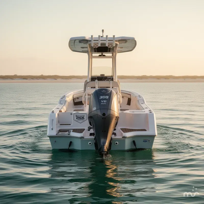 Slide: The Image of Tidewater 232 CC Adventure WITH SEAKEEPER RIDE 2025 - 1