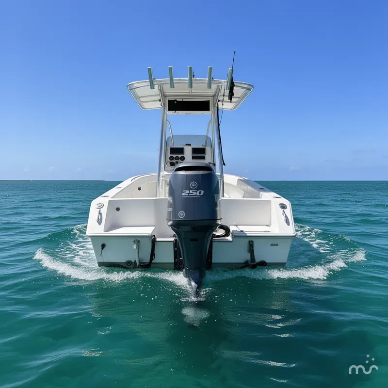 Slide: The Image of Contender 21 Open w/ 2014 YAMAHA 250 ONLY 82 HOURS 2003 - 2