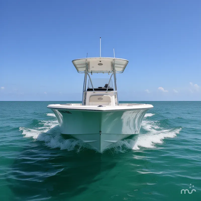 Slide: The Image of Contender 21 Open w/ 2014 YAMAHA 250 ONLY 82 HOURS 2003 - 3