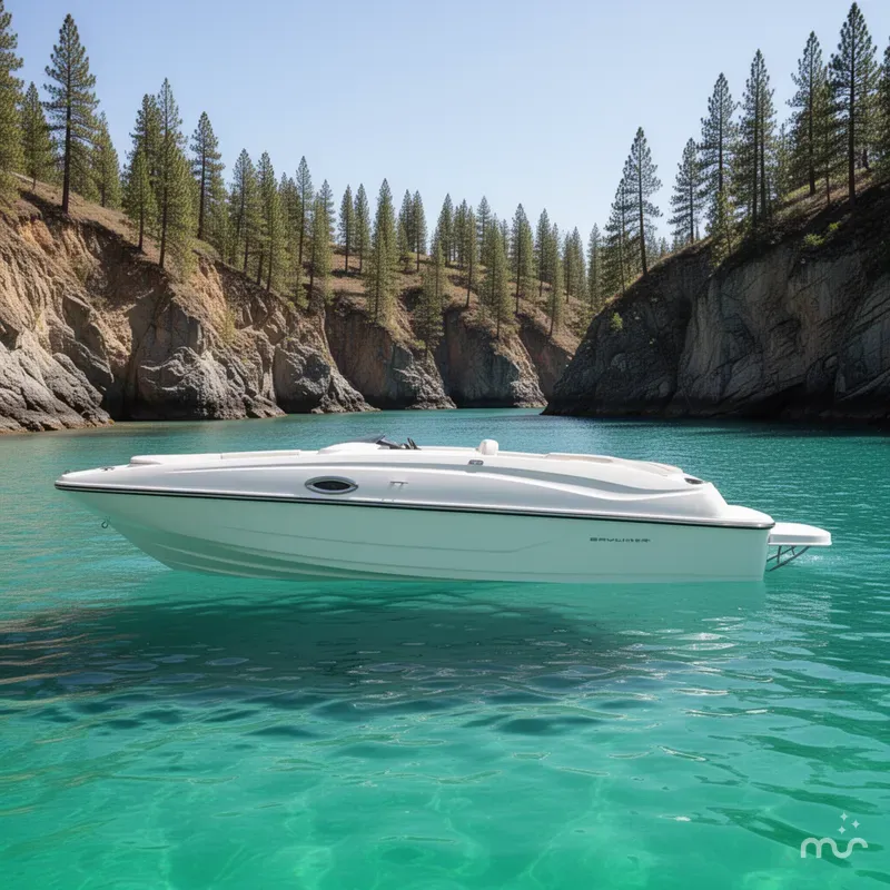 Slide: The Image of Bayliner 210 Deck Boat 2018 - 2