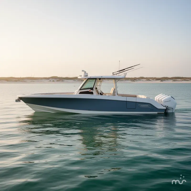 Slide: The Image of Boston Whaler 380 Outrage 2021 - 2