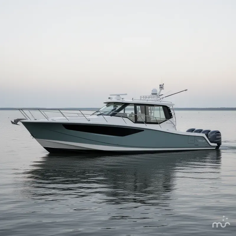 Slide: The Image of Boston Whaler 405 Conquest 2021 - 1