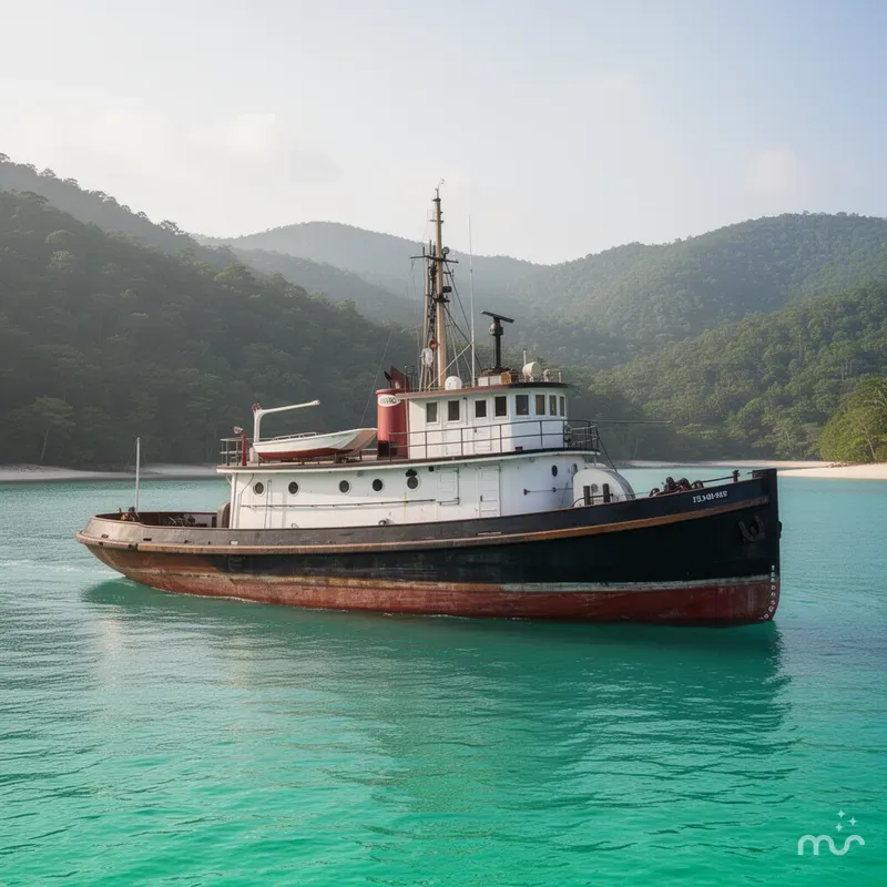 Slide: The Image of Custom Tugboat 1890 - 2