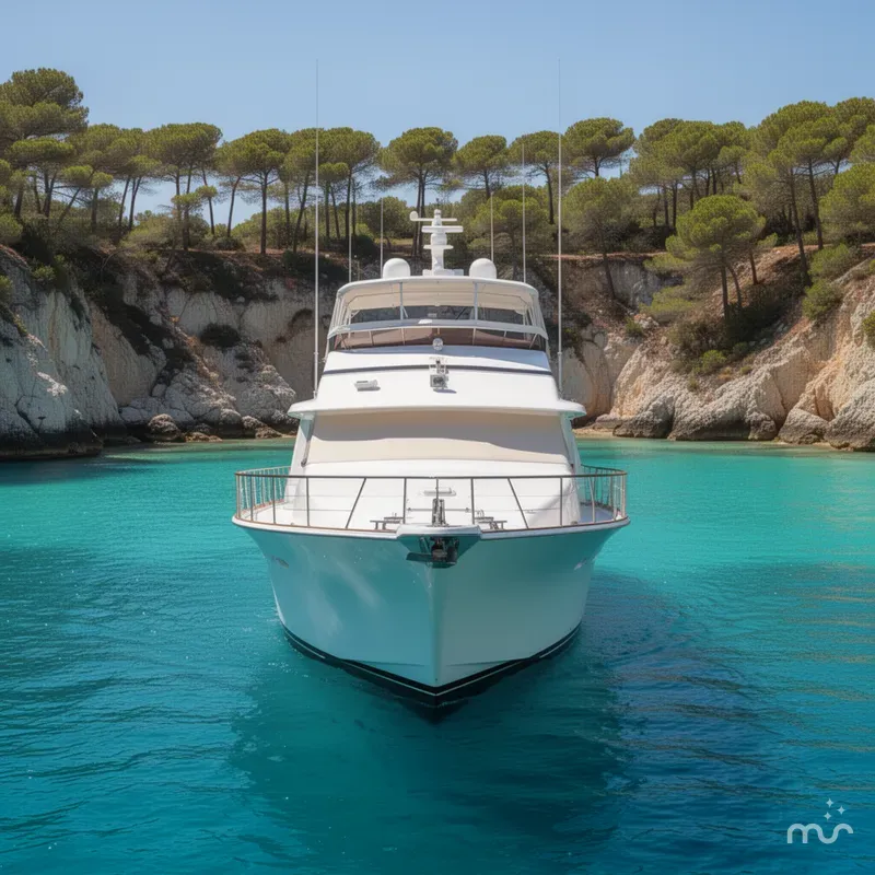 Slide: The Image of Hatteras 72 Motor Yacht 1985 - 1