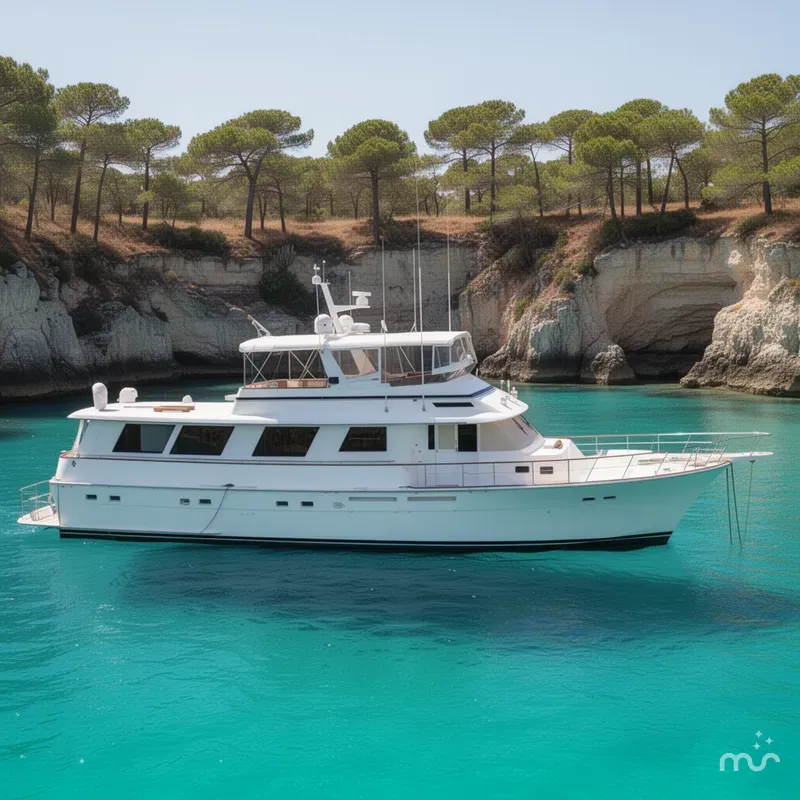Slide: The Image of Hatteras 72 Motor Yacht 1985 - 2