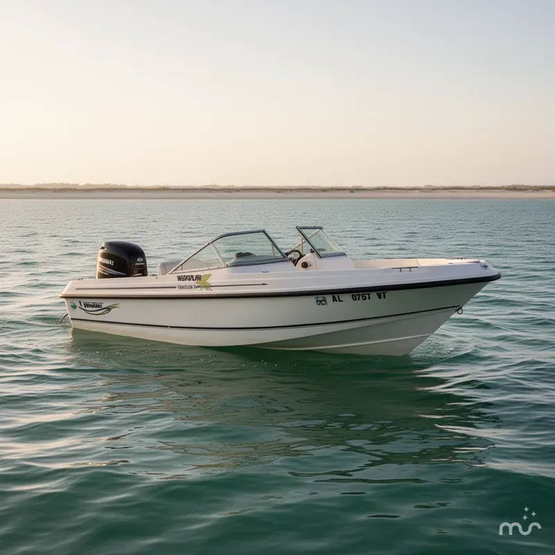 Slide: The Image of Boston Whaler 18 Ventura 2001 - 4
