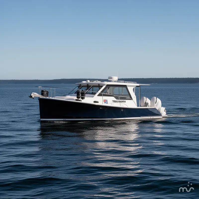 Slide: The Image of True North 34 Outboard Express 2024 - 0