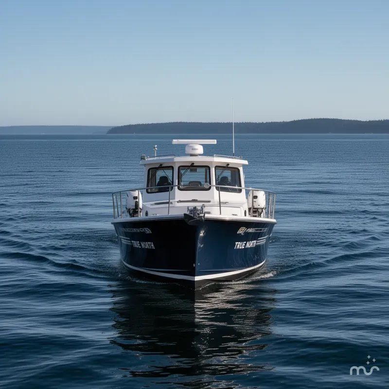 Slide: The Image of True North 34 Outboard Express 2024 - 1