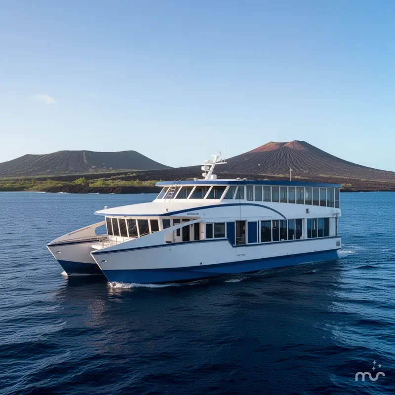 Slide: The Image of Custom Semi Sub Power Catamaran 2010 - 2