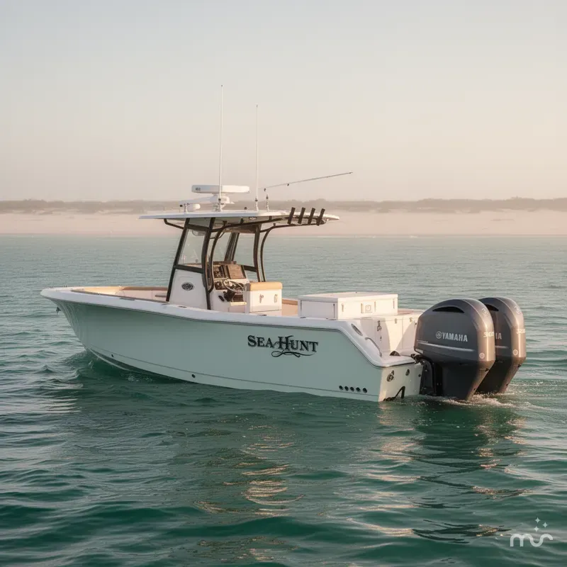 Slide: The Image of Sea Hunt Gamefish 30 with Coffin Box 2020 - 2