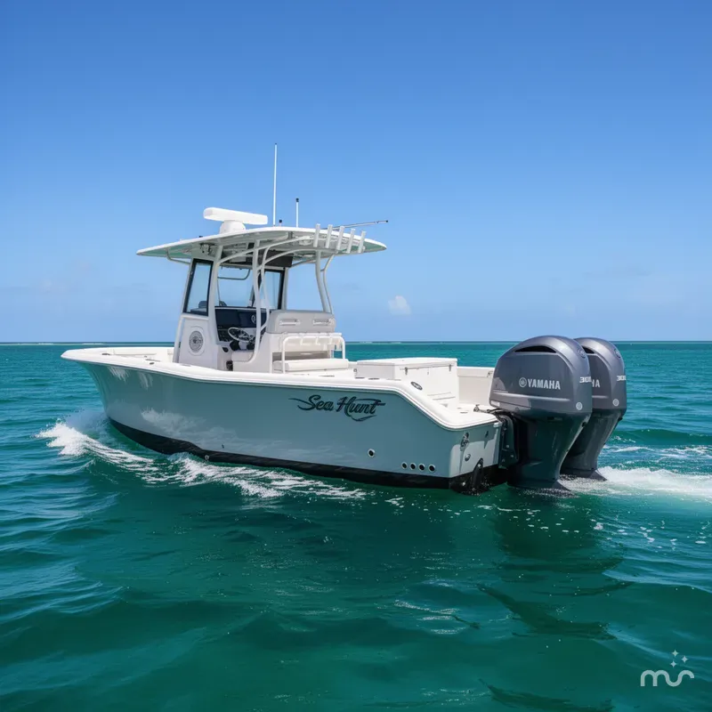 Slide: The Image of Sea Hunt Gamefish 30 with Coffin Box 2020 - 2