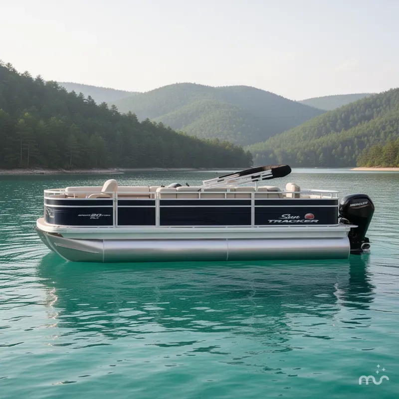 Slide: The Image of Sun Tracker SportFish 20 DLX 2025 - 2