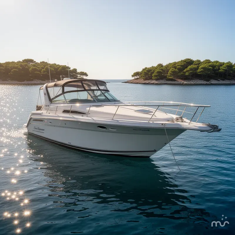 Slide: The Image of Sea Ray Sundancer 310 1990 - 4