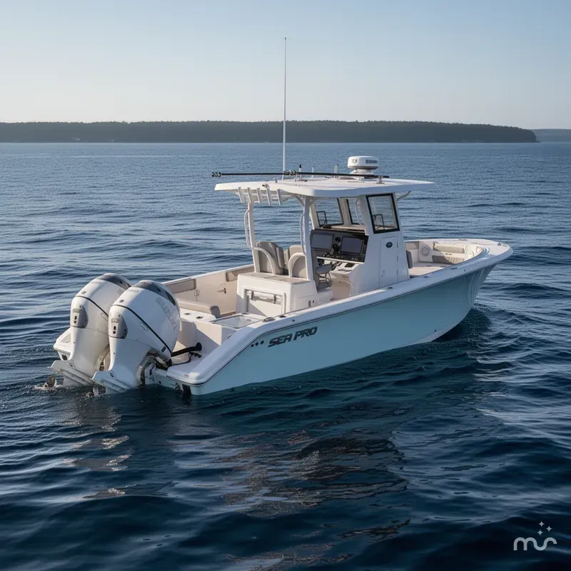 Slide: The Image of Sea Pro 320 DLX Offshore 2023 - 0