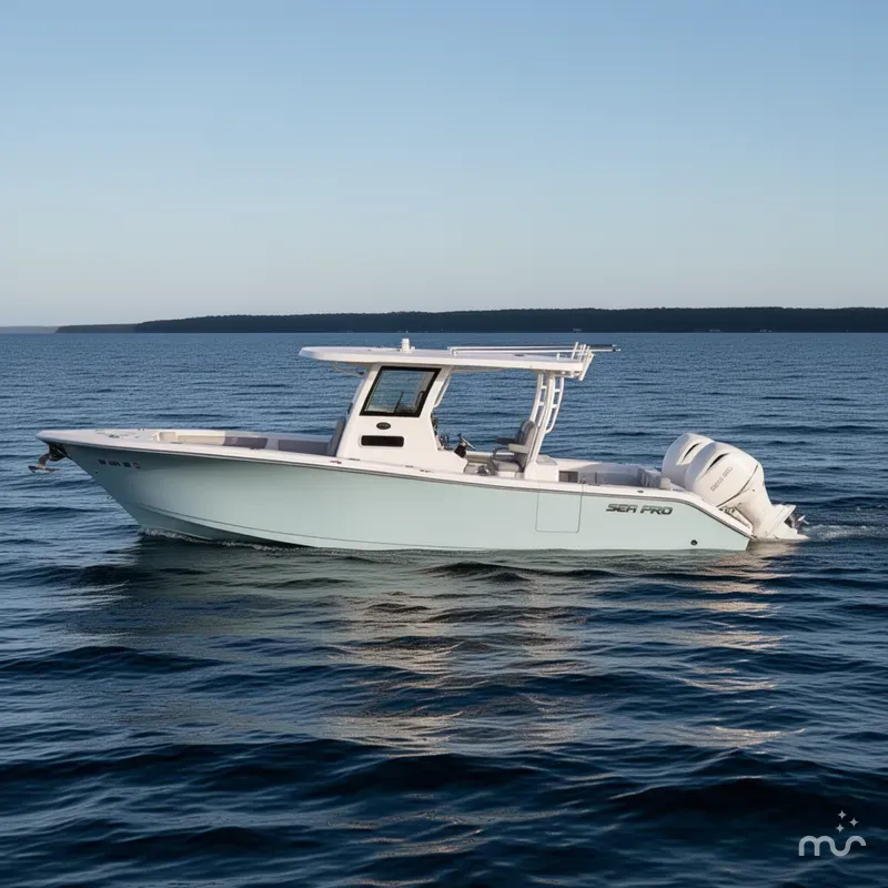 Slide: The Image of Sea Pro 320 DLX Offshore 2023 - 1