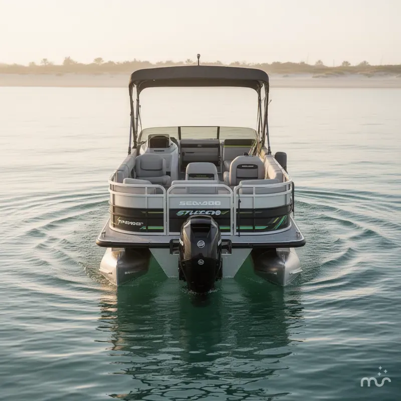Slide: The Image of Sea-Doo Switch™ Fish 21 - 230 Hp Galvanized 2025 - 2