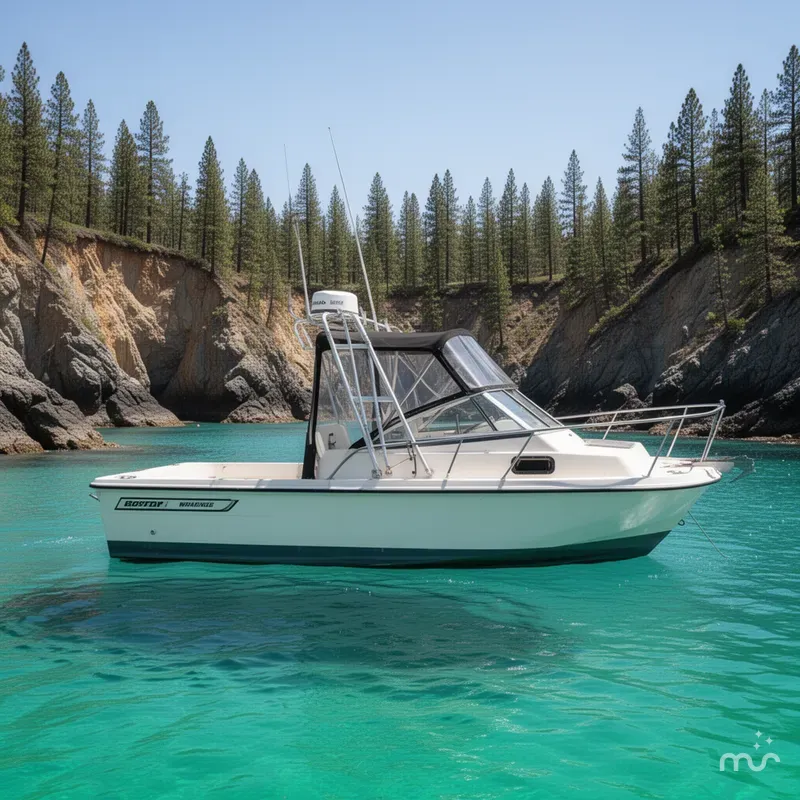 The Image of Boston Whaler Revenge 22 cuddy cabin 1989 - 0