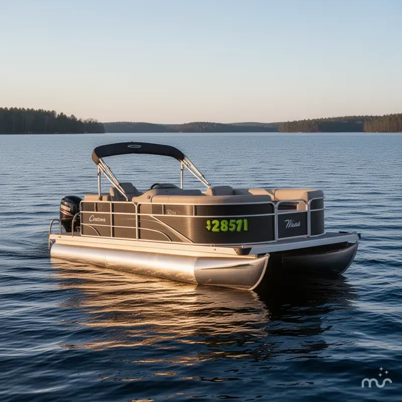 Slide: The Image of Custom Pontoon 160 Cruise 2025 - 2