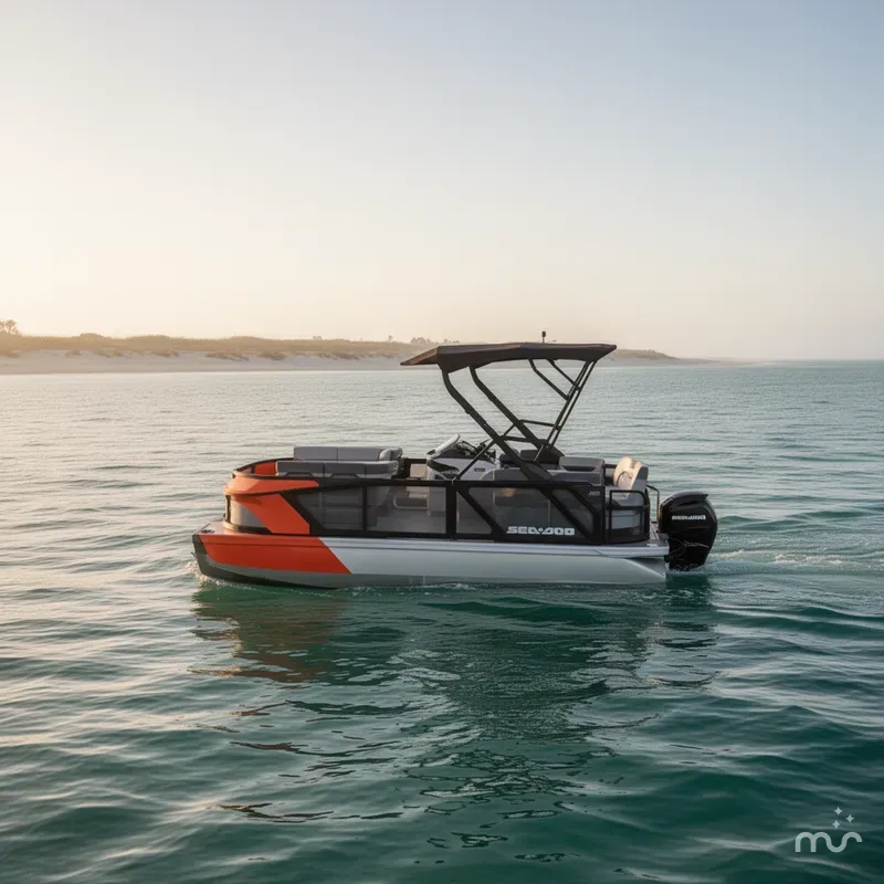 Slide: The Image of Sea-Doo Switch® Cruise 18 - 230 hp Galvanized 2024 - 1